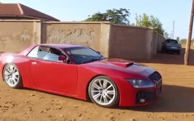 Man with ‘no mechanical experience’ built sports car of his childhood dreams all by hand