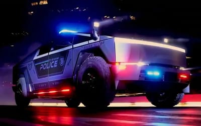 Irvine Police Department officially unveils nation’s first Tesla Cybertruck police car