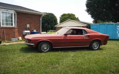 Man finds four incredibly rare Mustangs in North Carolina barn find including one with powerhouse engine