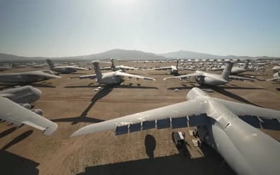 There’s something you probably don’t know about the world’s largest aircraft boneyard in Arizona with 3,000 planes