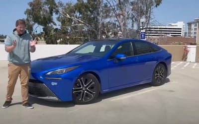 Californian drove a hydrogen-powered car for the first time and revealed its true range