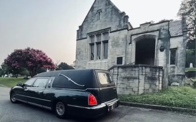 Woman who drives a 1999 Lincoln Town Car hearse says spooky unexplained things have happened in it