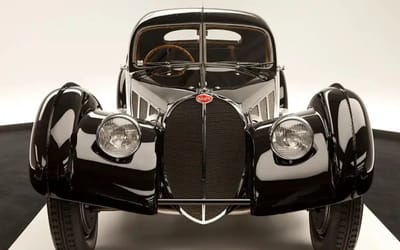 Ralph Lauren owns one of only three surviving $100 million Bugatti 57SC Atlantics