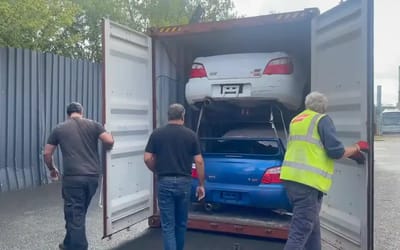 The surprising process of unloading highly sought after JDM cars arriving in the UK from Japan