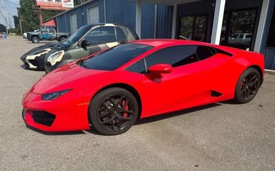 Stolen Lamborghini Huracán in Memphis turned up days later hidden in the most unexpected place