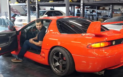 Automotive enthusiast reveals why the rarest car he owns is a broken Mitsubishi acquired for $20K after being found in poor condition