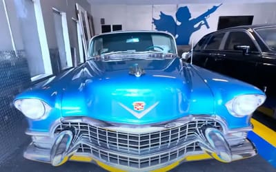 Vanilla Ice bought incredible 1955 Cadillac Series 62 Convertible from NFL star but says he’ll never drive it