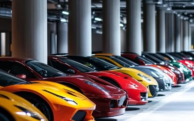 Man parks his car in London parking lot and gets out to find he’s surrounded by supercar after supercar