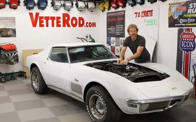 Restorer bought a $3,500 Corvette from Craigslist but a surprise under the hood made for an easy fix