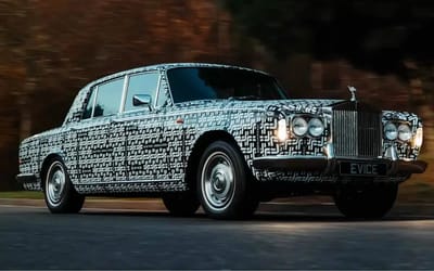 British company converting classic Rolls-Royce Silver Shadow into cutting-edge modern electric vehicle