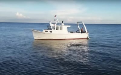 US YouTuber bought an old lobster boat and it’s taking up a lot of his money restoring it, there’s not even any living space