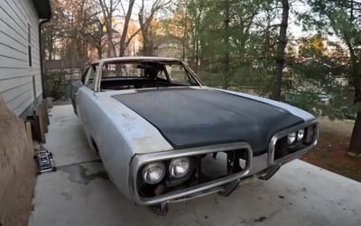 Man drove 4,000 miles across America to rescue rare 1970 Dodge Super Bee and when he got there he had a big job on his hands