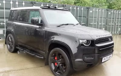 YouTuber buys written-off horrifically damaged Category S Land Rover and fixes it in 8 hours