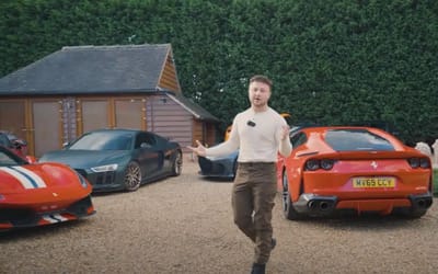 Man reveals his $3 million supercar collection for the first time and it’s nigh on perfect