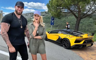 Supercar Blondie was left stunned after the ‘Hulk of Monaco’ gave her a huge surprise that included four supercars