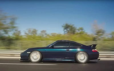 Video showing a Porsche 996 with a Honda K24 engine has stopped people in their tracks