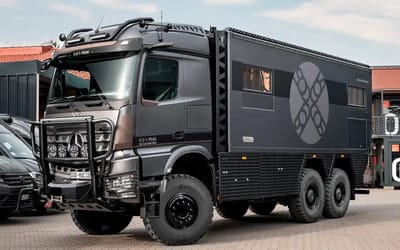 Off-road Mercedes RV is an absolute beast that takes glamping to the next level