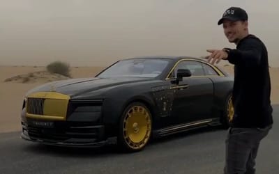 Reason $1.6M Rolls-Royce Spectre with solid gold rims still makes sound despite being electric