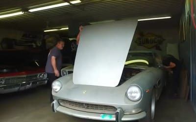 Dad and daughter went to Michigan with nothing and left with a barn find 1966 Ferrari that’s one of only 450 built