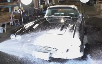 Detailers drive 1962 Chevy Corvette barn find for 10 hours before finding secret hiding under seats