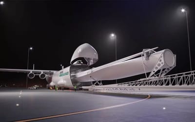 World’s largest plane to carry wind turbines and save Earth