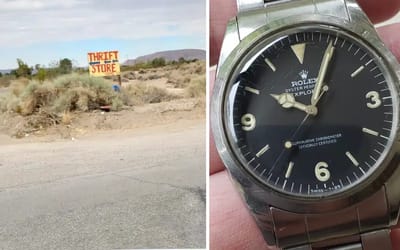 Incredible tale of the ultimate Rolex barn find in the Mojave Desert