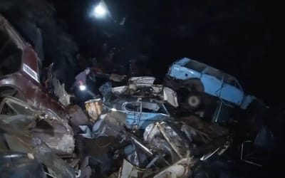 Car graveyard known as ‘Cavern of Lost Souls’ contains 1000 abandoned vehicles