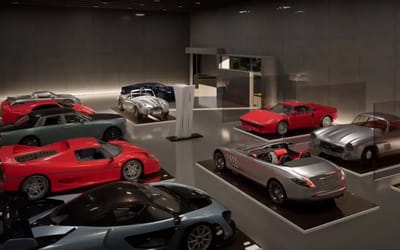 The art of car collecting has been elevated in Palm Beach with flood proof luxury