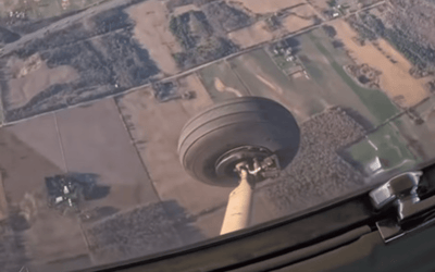 Canadian student pilot records himself flying backwards in a Cessna and it's seriously wild