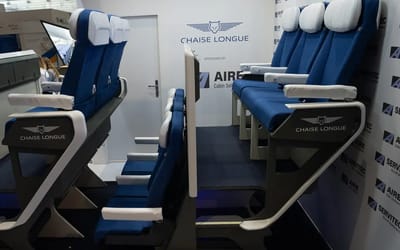 The controversial double-level airplane seat concept might actually be nearing reality