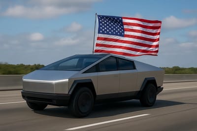 Tesla owner stunned after someone shouts 'get something American-made' at him while he drives Cybertruck