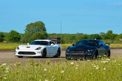Tuned Dodge Viper and supercharged Ford Mustang go head-to-head in a drag race with a surprising result