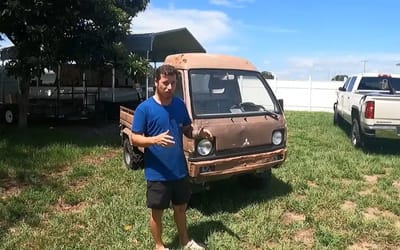 American buys the cheapest Japanese truck on Facebook and there’s something he thinks he can only get from Japan missing