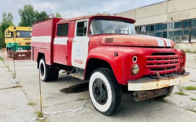 Images show Chernobyl’s vehicle cemetery and reveal the truth of abandoned city