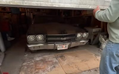 Found in a Maine barn this ’70 Chevelle is getting the ultimate revival