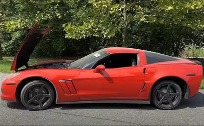 Man who bought supercharged Corvette from salvage auction had no clue what was waiting for him under the hood