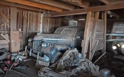 Rare 1940 Chevy Master surfaces after 64 years in storage, showcasing pre-war American automotive heritage