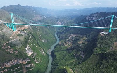 China opens world's tallest bridge which cuts a 2-hour drive to just 2 minutes