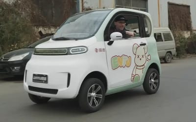 These guys went to China to explore the local EV market and the vehicles were so small they thought they’d accidentally rented toy cars