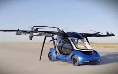Modular eVTOL flying car in China flies two passengers at 93mph and drives them 186 miles