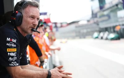 Christian Horner tears up in emotional farewell speech at Red Bull HQ after shock sacking