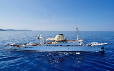 World’s ‘first’ superyacht originally bought for $34,000 but is now worth $96 million