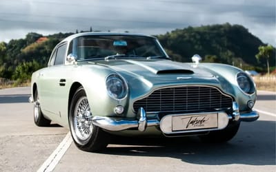 These aluminum replicas of Toyota and Aston classics look like the real thing