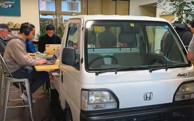 Californian Honda S2000 owner drove 100 miles to a San Francisco coffee shop made for car lovers