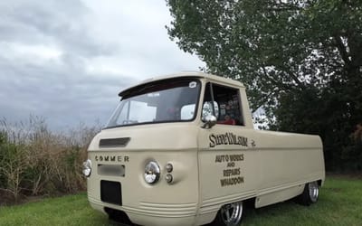 Man was given forgotten old Commer van for his 18th birthday and ended up turning it into a 400hp beauty