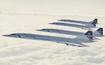 Incredible feat of engineering saw Concorde do 117,000 liters per hour at takeoff compared to 18,000 at supercruise