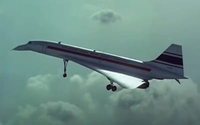 Footage shows Concorde’s first ever take-off in 1969