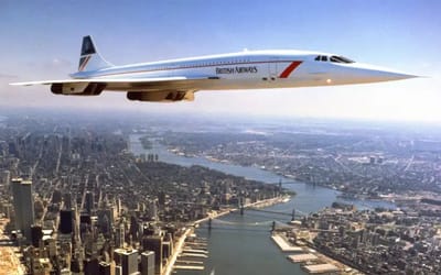 Concorde flew so fast passengers could see sun rising on an evening flight