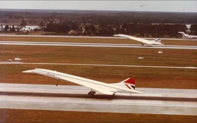 Two Concordes once landed simultaneously at Orlando in spectacular parallel landing