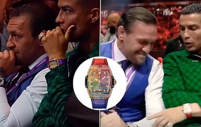 Cost of the watches worn by Conor McGregor and Cristiano Ronaldo in viral clip revealed